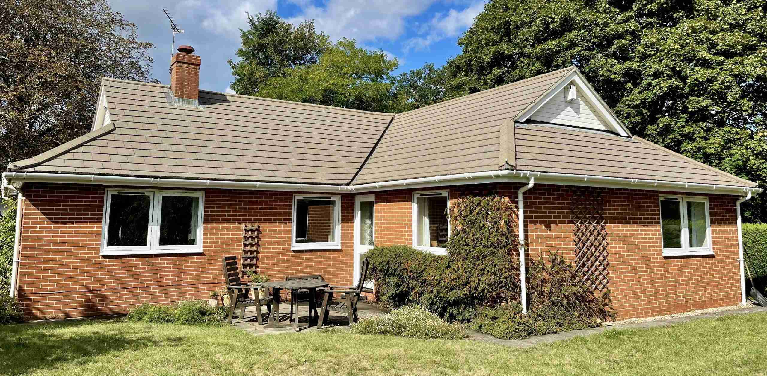 Roof after moss removal — spotless finish, Bury St Edmunds home