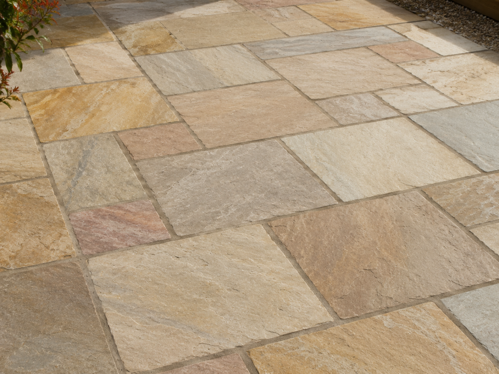 Natural stone pressure washing